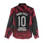 Personalised Penrith Panthers Mascot Rugby Women Casual Shirt Penrith New South Wales Athletic Graphic Print