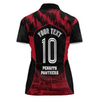 Personalised Penrith Panthers Mascot Rugby Women Polo Shirt Penrith New South Wales Athletic Graphic Print