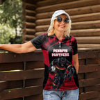 Personalised Penrith Panthers Mascot Rugby Women Polo Shirt Penrith New South Wales Athletic Graphic Print