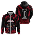 Personalised Penrith Panthers Mascot Rugby Zip Hoodie Penrith New South Wales Athletic Graphic Print