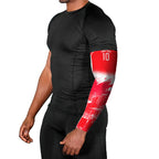 Personalised Dolphins Mascot Rugby Arm Sleeves Redcliffe Peninsula Athletic Graphic Print