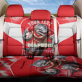 Personalised Dolphins Mascot Rugby Back Car Seat Cover Redcliffe Peninsula Athletic Graphic Print