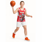 Personalised Dolphins Mascot Rugby Basketball Jersey Redcliffe Peninsula Athletic Graphic Print