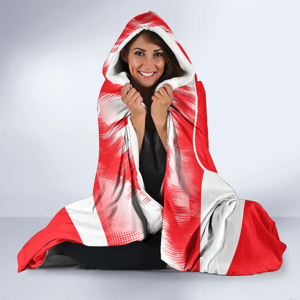Personalised Dolphins Mascot Rugby Hooded Blanket Redcliffe Peninsula Athletic Graphic Print