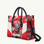 Personalised Dolphins Mascot Rugby Leather Bag Redcliffe Peninsula Athletic Graphic Print