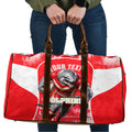Personalised Dolphins Mascot Rugby Travel Bag Redcliffe Peninsula Athletic Graphic Print