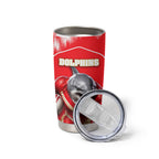 Personalised Dolphins Mascot Rugby Tumbler Cup Redcliffe Peninsula Athletic Graphic Print