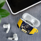Personalised North Queensland Cowboys Mascot Rugby AirPods Case Townsville Cityscape Athletic Graphic Print