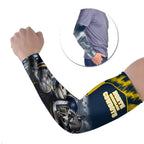 Personalised North Queensland Cowboys Mascot Rugby Arm Sleeves Townsville Cityscape Athletic Graphic Print