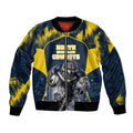 Personalised North Queensland Cowboys Mascot Rugby Bomber Jacket Townsville Cityscape Athletic Graphic Print