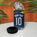 Personalised North Queensland Cowboys Mascot Rugby 4 in 1 Can Cooler Tumbler Townsville Cityscape Athletic Graphic Print