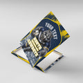 Personalised North Queensland Cowboys Mascot Rugby Canvas Wall Art Townsville Cityscape Athletic Graphic Print