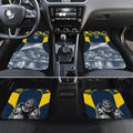 Personalised North Queensland Cowboys Mascot Rugby Car Mats Townsville Cityscape Athletic Graphic Print