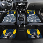 Personalised North Queensland Cowboys Mascot Rugby Car Mats Townsville Cityscape Athletic Graphic Print