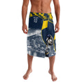 Personalised North Queensland Cowboys Mascot Rugby Lavalava Townsville Cityscape Athletic Graphic Print