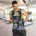 Personalised North Queensland Cowboys Mascot Rugby Men Tank Top Townsville Cityscape Athletic Graphic Print