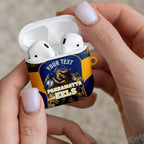 Personalised Parramatta Eels Mascot Rugby AirPods Case Parramatta Cityscape Athletic Graphic Print