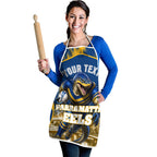 Personalised Parramatta Eels Mascot Rugby Apron Parramatta Cityscape Athletic Graphic Print