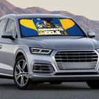 Personalised Parramatta Eels Mascot Rugby Auto Sun Shade Parramatta Cityscape Athletic Graphic Print
