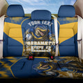 Personalised Parramatta Eels Mascot Rugby Back Car Seat Cover Parramatta Cityscape Athletic Graphic Print