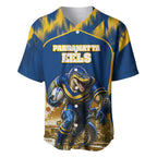 Personalised Parramatta Eels Mascot Rugby Baseball Jersey Parramatta Cityscape Athletic Graphic Print