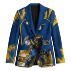 Personalised Parramatta Eels Mascot Rugby Blazer Parramatta Cityscape Athletic Graphic Print