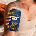 Personalised Parramatta Eels Mascot Rugby 4 in 1 Can Cooler Tumbler Parramatta Cityscape Athletic Graphic Print