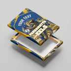 Personalised Parramatta Eels Mascot Rugby Canvas Wall Art Parramatta Cityscape Athletic Graphic Print