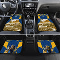 Personalised Parramatta Eels Mascot Rugby Car Mats Parramatta Cityscape Athletic Graphic Print