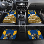 Personalised Parramatta Eels Mascot Rugby Car Mats Parramatta Cityscape Athletic Graphic Print