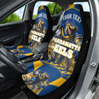 Personalised Parramatta Eels Mascot Rugby Car Seat Cover Parramatta Cityscape Athletic Graphic Print