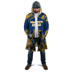 Personalised Parramatta Eels Mascot Rugby Cloak Parramatta Cityscape Athletic Graphic Print