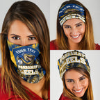 Personalised Parramatta Eels Mascot Rugby Neck Gaiter Parramatta Cityscape Athletic Graphic Print