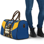 Personalised Parramatta Eels Mascot Rugby Travel Bag Parramatta Cityscape Athletic Graphic Print