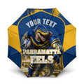 Personalised Parramatta Eels Mascot Rugby Umbrella Parramatta Cityscape Athletic Graphic Print