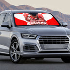 Personalised St. George Illawarra Dragons Mascot Rugby Auto Sun Shade Illawarra Coastline Athletic Graphic Print