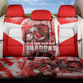 Personalised St. George Illawarra Dragons Mascot Rugby Back Car Seat Cover Illawarra Coastline Athletic Graphic Print