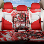 Personalised St. George Illawarra Dragons Mascot Rugby Back Car Seat Cover Illawarra Coastline Athletic Graphic Print