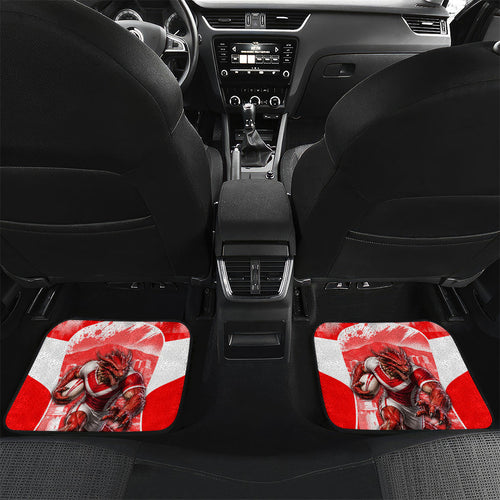 Personalised St. George Illawarra Dragons Mascot Rugby Car Mats Illawarra Coastline Athletic Graphic Print