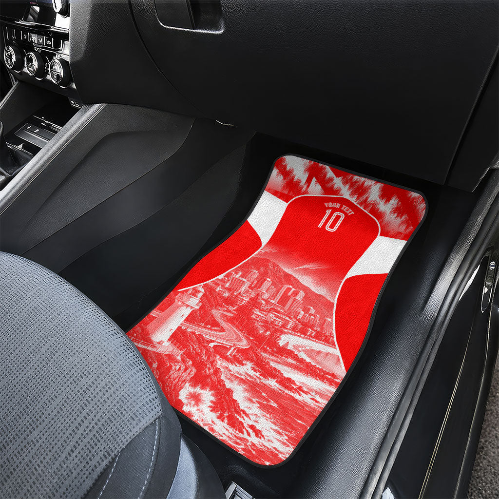 Personalised St. George Illawarra Dragons Mascot Rugby Car Mats Illawarra Coastline Athletic Graphic Print