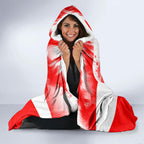 Personalised St. George Illawarra Dragons Mascot Rugby Hooded Blanket Illawarra Coastline Athletic Graphic Print