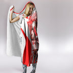 Personalised St. George Illawarra Dragons Mascot Rugby Hooded Blanket Illawarra Coastline Athletic Graphic Print
