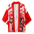 Personalised St. George Illawarra Dragons Mascot Rugby Kimono Illawarra Coastline Athletic Graphic Print