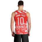 Personalised St. George Illawarra Dragons Mascot Rugby Men Tank Top Illawarra Coastline Athletic Graphic Print
