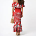 Personalised St. George Illawarra Dragons Mascot Rugby Mermaid Dress Illawarra Coastline Athletic Graphic Print