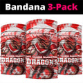 Personalised St. George Illawarra Dragons Mascot Rugby Neck Gaiter Illawarra Coastline Athletic Graphic Print