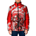 Personalised St. George Illawarra Dragons Mascot Rugby Padded Jacket Illawarra Coastline Athletic Graphic Print
