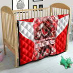 Personalised St. George Illawarra Dragons Mascot Rugby Quilt Illawarra Coastline Athletic Graphic Print