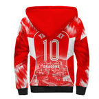 Personalised St. George Illawarra Dragons Mascot Rugby Sherpa Hoodie Illawarra Coastline Athletic Graphic Print