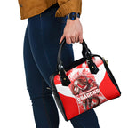 Personalised St. George Illawarra Dragons Mascot Rugby Shoulder Handbag Illawarra Coastline Athletic Graphic Print